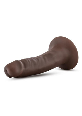 Dr. Skin Plus Gold Collection Posable Dildo 5in - Chocolate