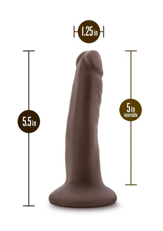 Dr. Skin Plus Gold Collection Posable Dildo 5in - Vanilla