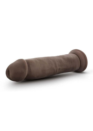 Dr. Skin Plus Gold Collection Thick Posable Dildo with Suction Cup 8in - Vanilla