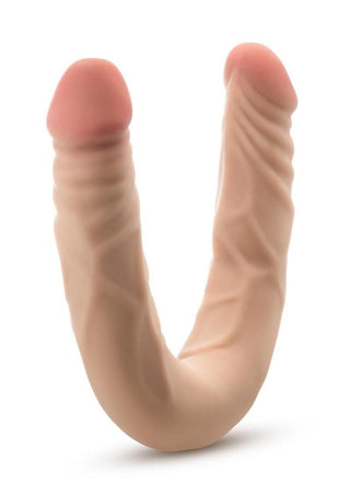 Dr. Skin Plus Posable Double Dong 16.5in - Vanilla