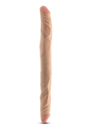 Dr. Skin Plus Posable Double Dong 16.5in - Vanilla