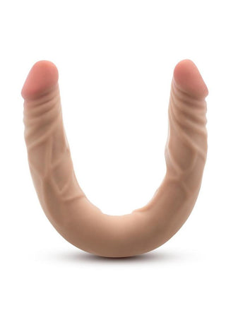 Dr. Skin Plus Posable Double Dong 16.5in - Vanilla