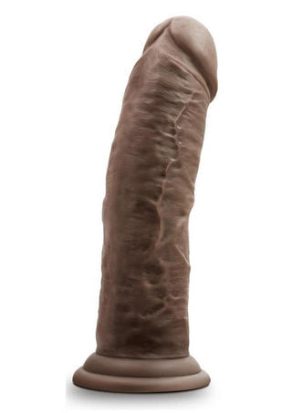 Dr. Skin Silver Collection Dildo 9in - Chocolate