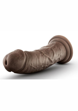 Dr. Skin Silver Collection Dildo 9in - Chocolate
