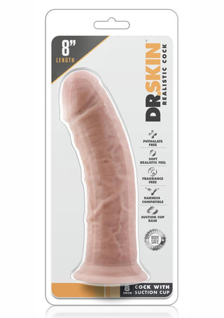 Dr. Skin Silver Collection Dildo 9in - Vanilla