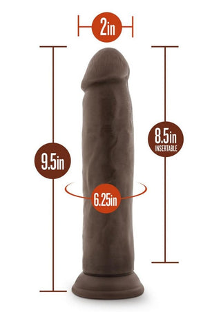 Dr. Skin Silver Collection Dildo 9in - Vanilla