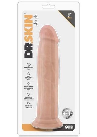 Dr. Skin Silver Collection Dildo 8in - Chocolate