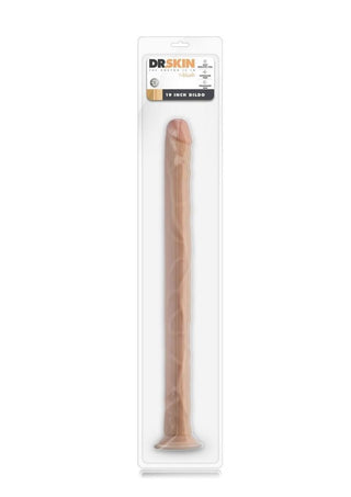 Dr. Skin Silver Collection Dildo with Suction Cup 5.5in - Chocolate