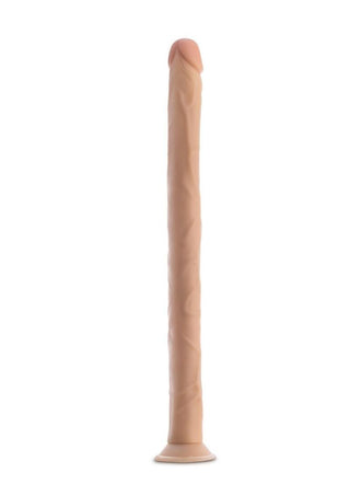 Dr. Skin Silver Collection Dildo with Suction Cup 7.5in - Chocolate