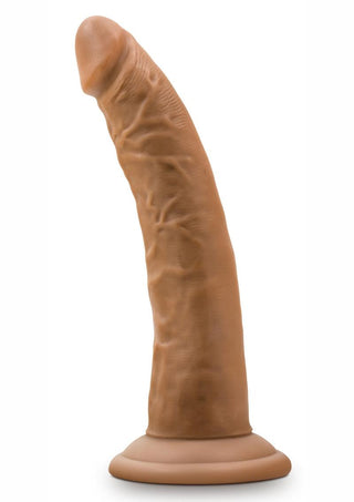 Dr. Skin Silver Collection Dildo with Suction Cup 7.5in - Chocolate