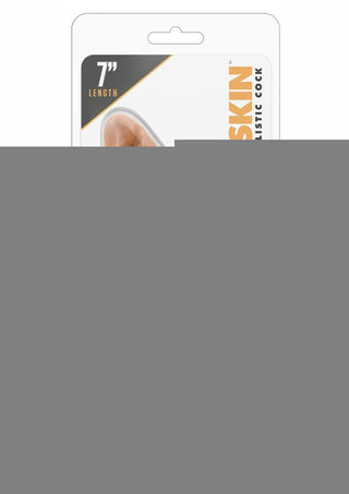 Dr. Skin Silver Collection Dildo with Suction Cup 7.5in - Chocolate