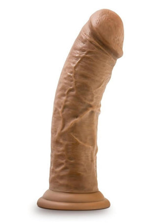 Dr. Skin Silver Collection Dildo with Suction Cup 7.5in - Chocolate