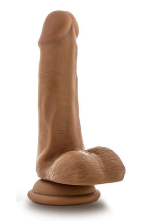 Dr. Skin Silver Collection Dr. Jeffrey Dildo with Balls and Suction Cup 6.5in - Vanilla