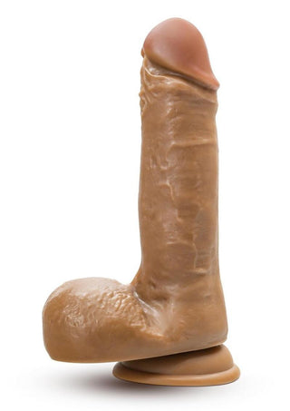 Dr. Skin Silver Collection Dr. Paul Dildo with Balls and Suction Cup 7.25in - Vanilla