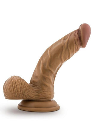 Dr. Skin Silver Collection Dr. Stephen Dildo with Balls and Suction Cup 6.5in - Vanilla