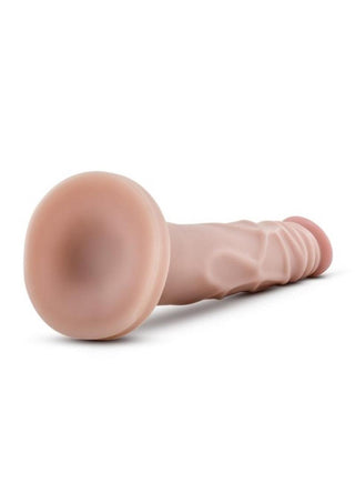 Dr. Skin Silver Collection Realistic Cock Basic 7.5 Dildo 7.5in - Caramel