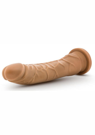 Dr. Skin Silver Collection Realistic Cock Basic 8.5 Dildo 8.5in - Chocolate