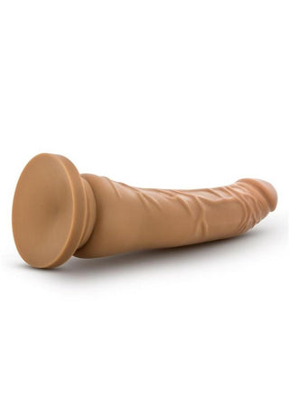 Dr. Skin Silver Collection Realistic Cock Basic 8.5 Dildo 8.5in - Caramel