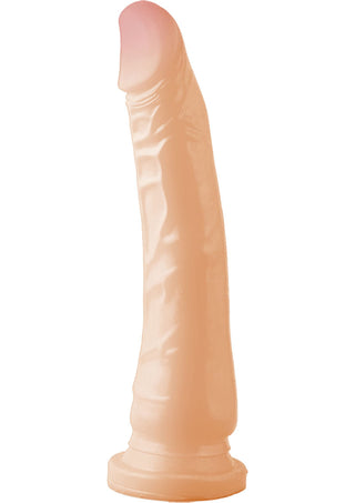 Dr. Skin Silver Collection Realistic Cock Basic 8.5 Dildo 8.5in - Chocolate