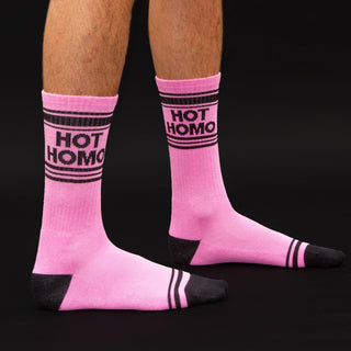 Gumball Poodle - Hot Homo Gym Crew Socks