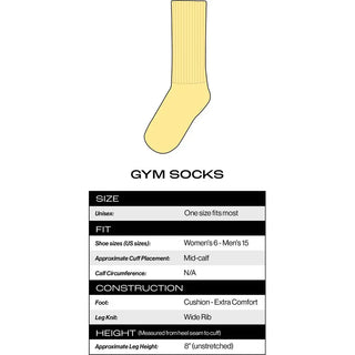 Gumball Poodle - Big Dick Energy Gym Crew Socks