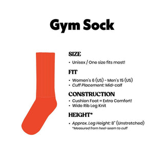 Gumball Poodle - Daddy Gym Crew Socks - Green