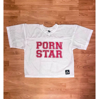 "PORN STAR" Mesh Football Jersey