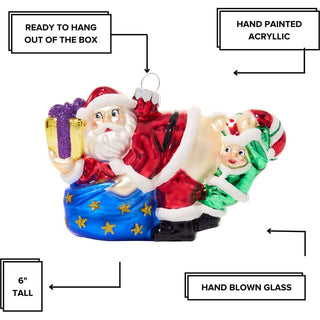 Cheeky Ornaments - Santa's Little Helper