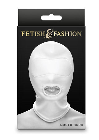 Fetish & Fashion Mouth Hood - Black