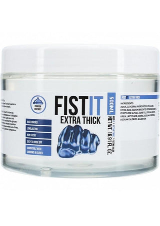 Fist It Extra Thick Water Based Lubricant 100ml/3.4oz