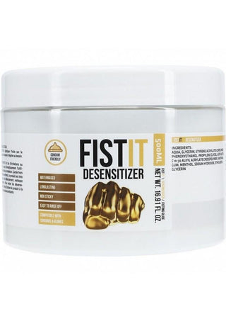 Fist It Numbing Water Based Lubricant 100ml/3.4oz