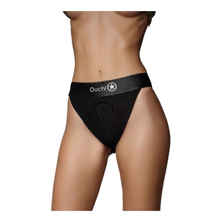 Ouch! Vibrating Strap-on Panty Harness