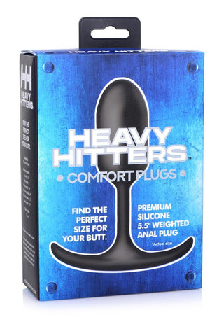 Heavy Hitters - Premium Silicone Weighted Anal Plug - XL