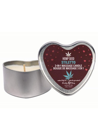Hemp Seed 3-In-1 Valentines 2025 Massage Candle Stiletto