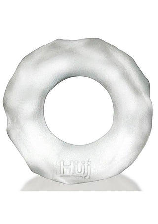 Hunkyjunk - Fractal Tactile Cockring - Clear Ice