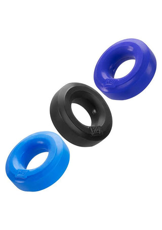 Hunkyjunk HUJ3 Silicone C-Rings (3 Pack) - White Ice