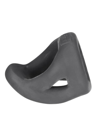 Hunkyjunk Slingshot 3 Ring Teardrop Silicone Cockring - Tar