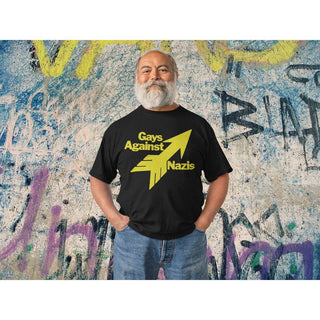 Decor Hardcore - Gays Against Nazis T-Shirt - Black