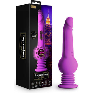 Impressions - New York - Gyro-Quake Dildo - Purple - Circus of Books