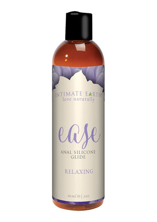 Intimate Earth Ease Relaxing Anal Silicone Glide Lubricant 4oz