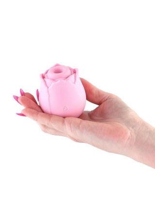 INYA The Vibrating Rose Rechargeable Silicone Clitoral Stimulator - Red