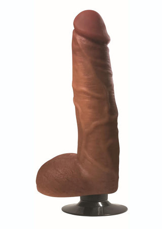Jock - Bareskin Realistic Vibrating Dildo w/ Balls 10"