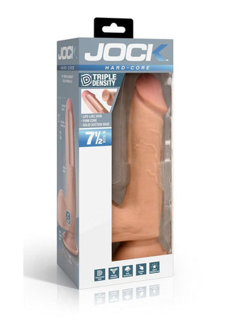 Jock - Hard-Core 7.5" Triple Density Dildo with Balls