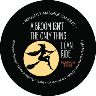 Kama Sutra Naughty Massage Candle Broom 1.7oz - Circus of Books
