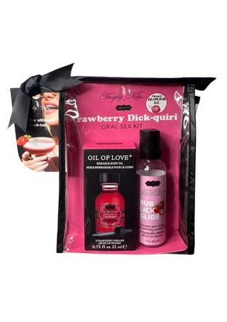 Kama Sutra Strawberry Dick-Quiri Oral Sex Kit