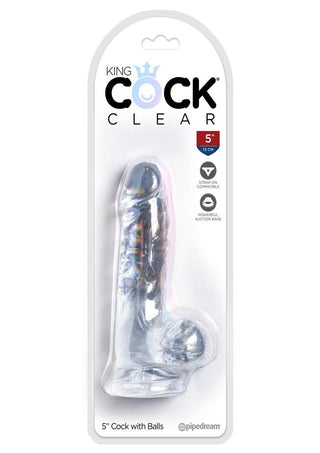 King Cock w/ balls 9" - Tan