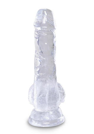 King Cock w/ balls 8" - Tan