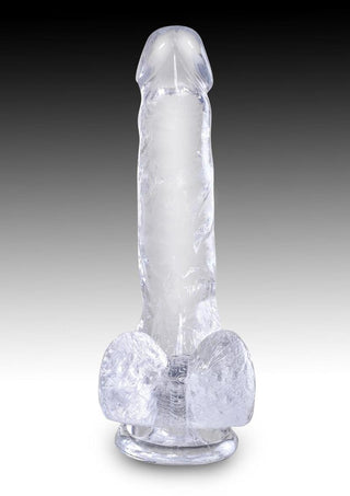 King Cock w/ balls 6" - Vanilla