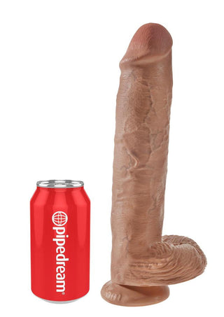 King Cock w/ balls 9" - Vanilla