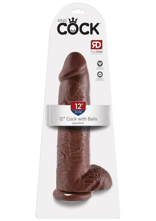 King Cock w/ balls 7" - Vanilla